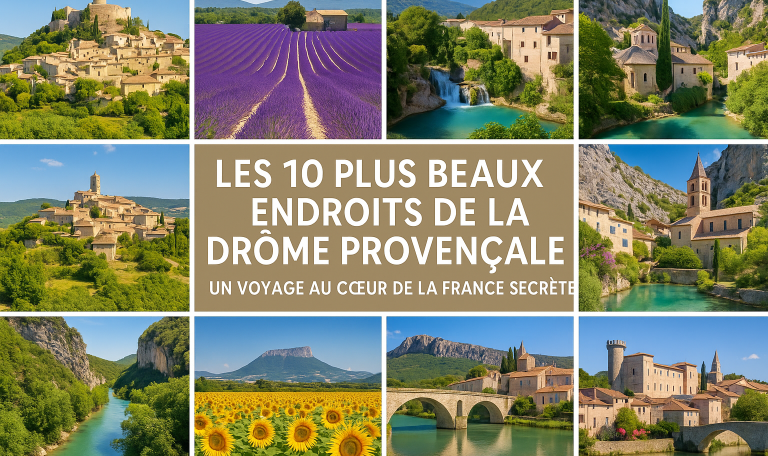 Les 10 plus beaux endroits de la Drôme provençale : un voyage au cœur de la France secrète