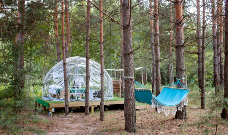 Dormir dans une bulle dans l'Hérault