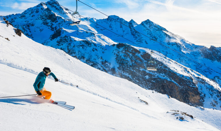 Domaine skiable monde