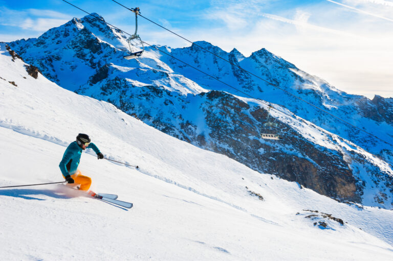 Domaine skiable monde