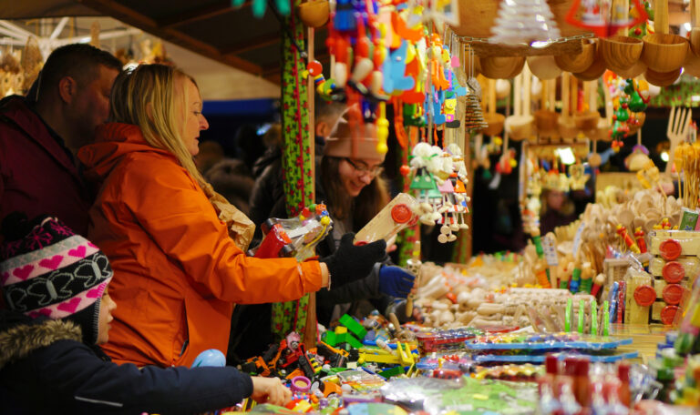 Marché de Noel à Marseillan