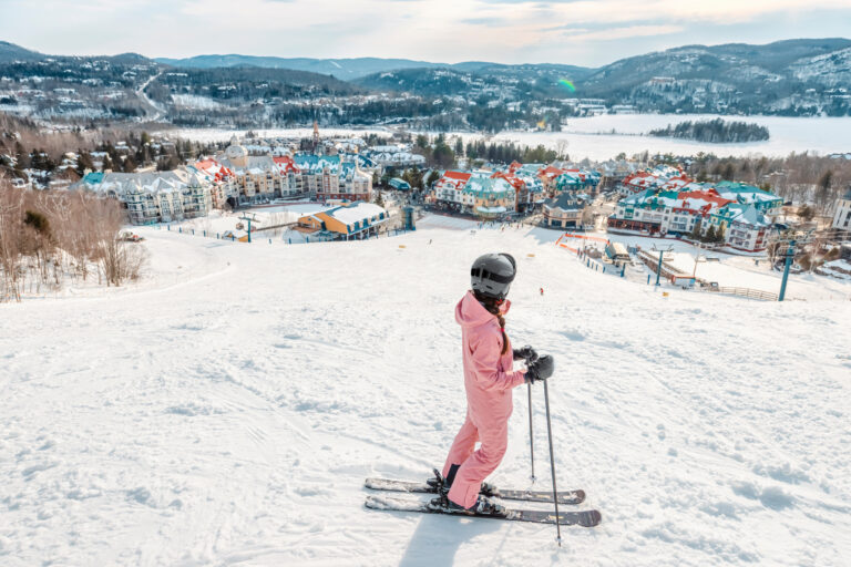 Station de ski dans le massif central