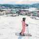 Station de ski dans le massif central