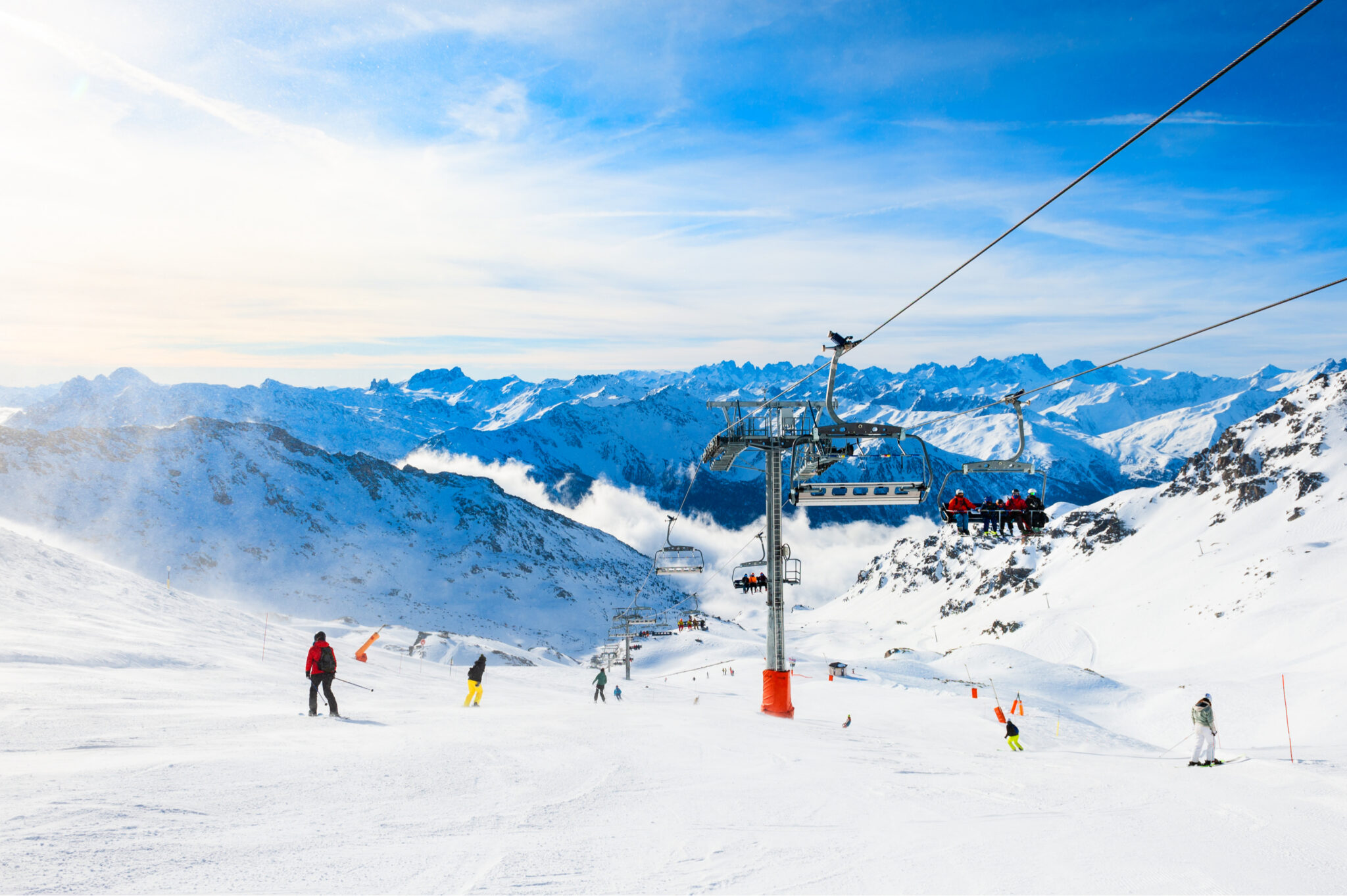 Ancienne Broche Revers Ski Verbier, Station Suisse, Années 80