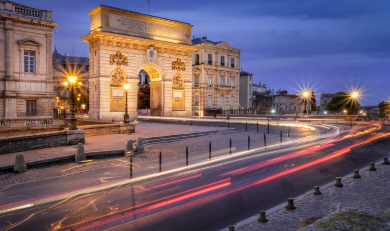 Arc de triomphe à montpellier