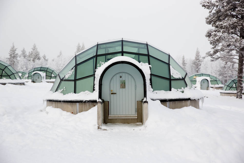 Hôtel igloo en laponie