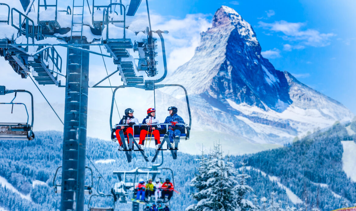 station de ski de luxe en France