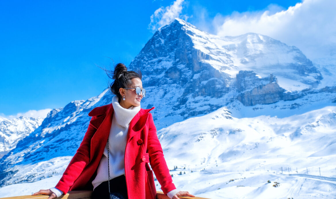 Station de ski familiale dans les Alpes
