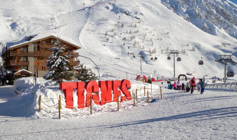 Tignes dans les ALpes