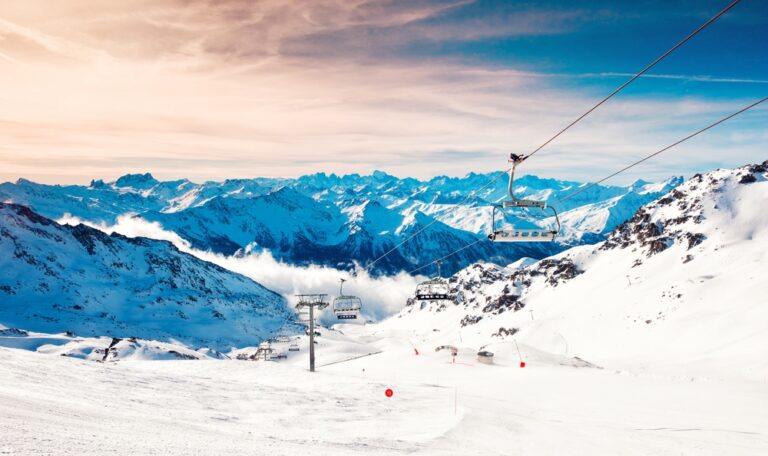 Val Thorens dans les Alpes