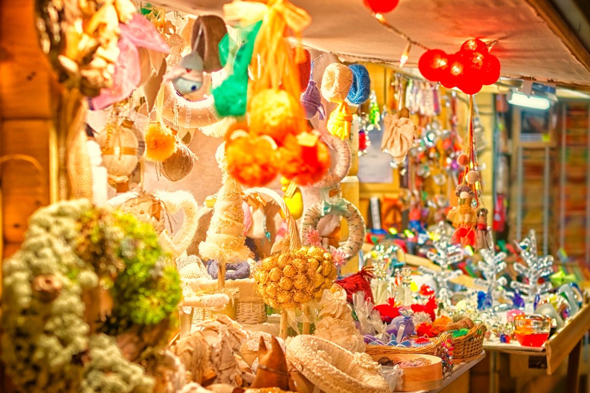 Le marché de noël du quai Bayreuth