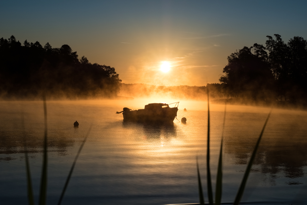 chalet calme lac setton