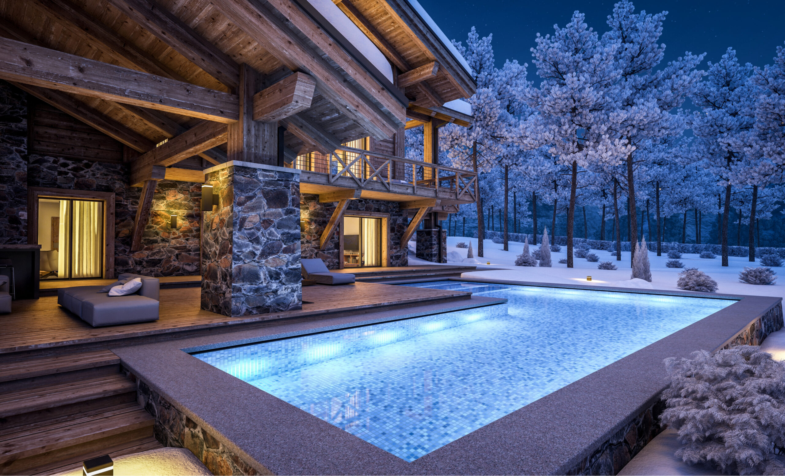 Chalet avec jacuzzi privatif dans les pyrénnées