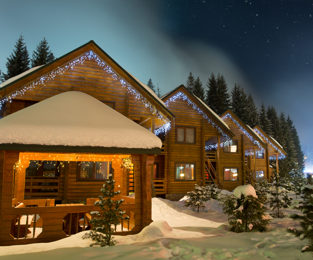 Chalet de Noel dans les ALpe