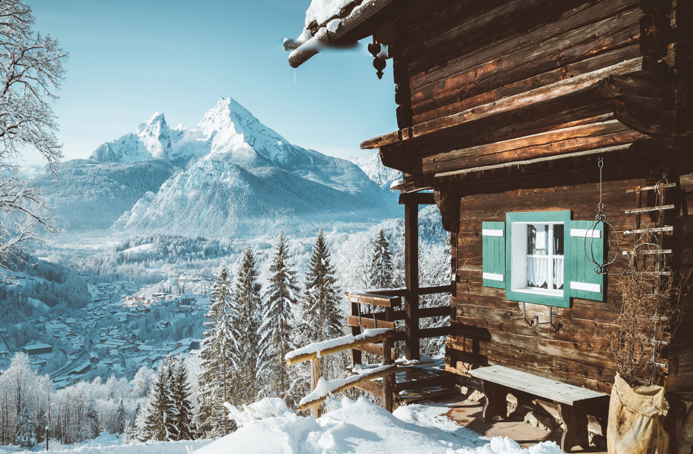 chalet de noel à saint gervais