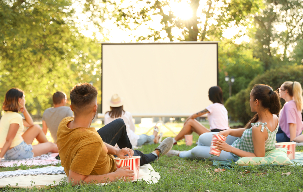 Dormir dans un Cinéma à Ciel Ouvert