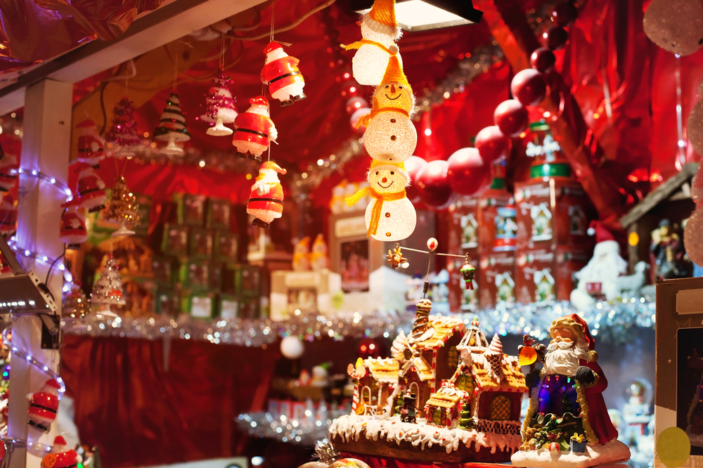 Exposant marché de Noel à bordeauxl à