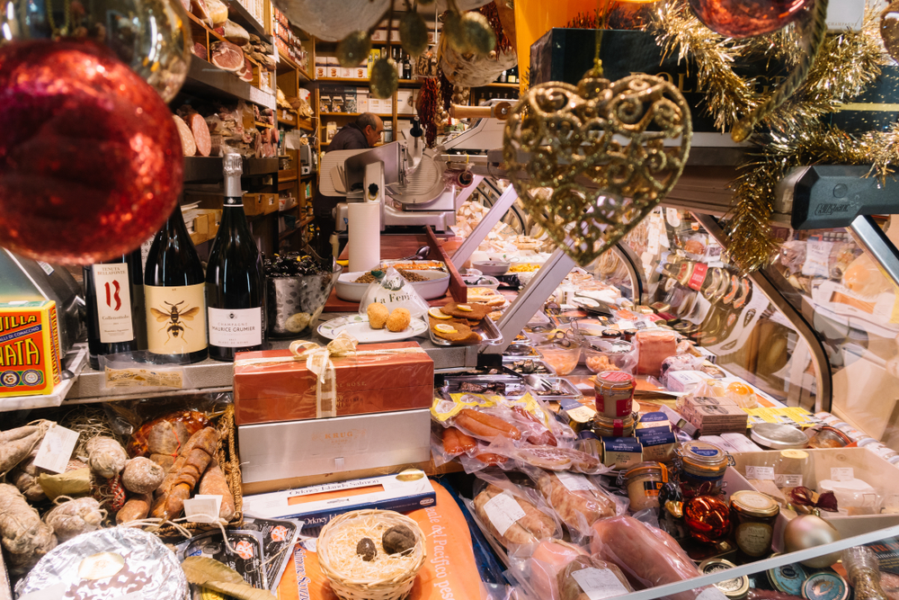 Exposants au marché de noel à lille