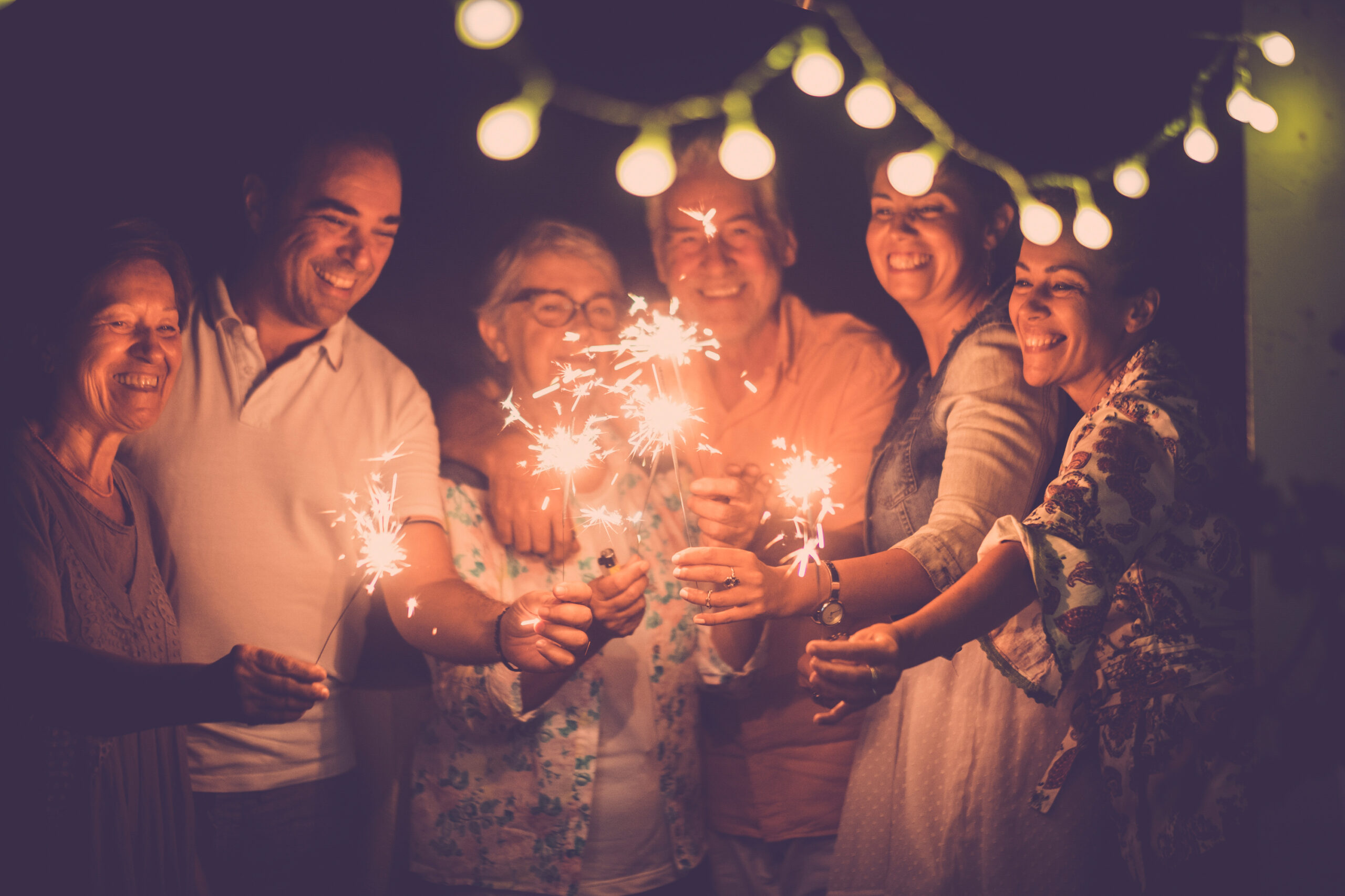 Faire la nouvelle année en famille