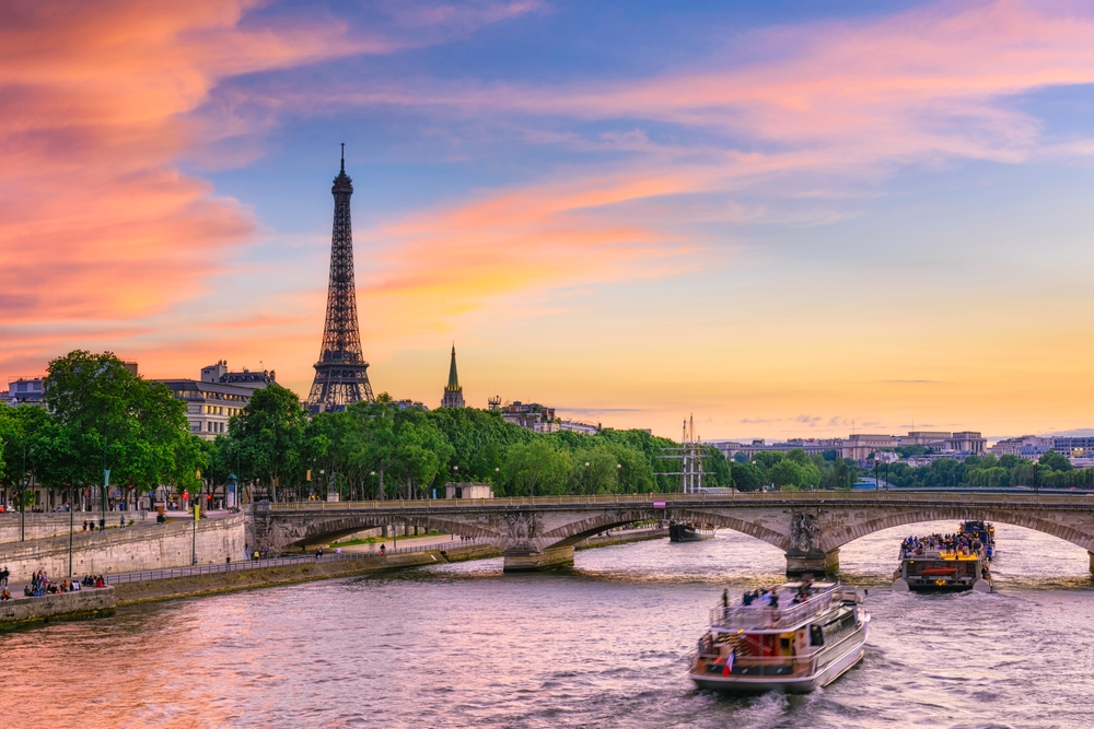 Seine paris nouvelle année