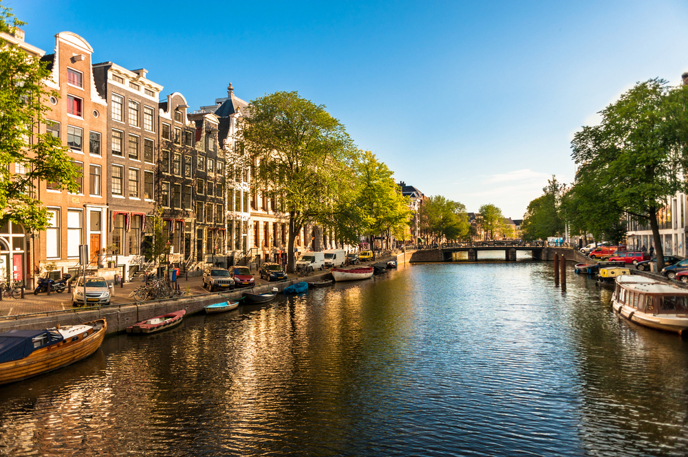 Canal à Amsterdam