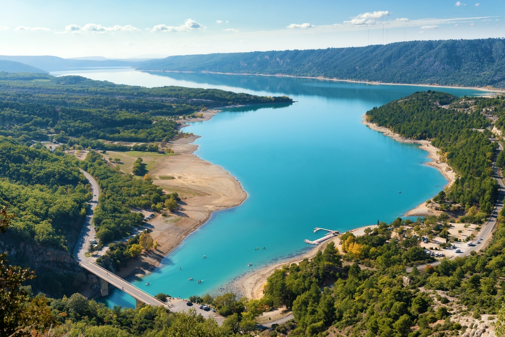 Le lac de sainte croix