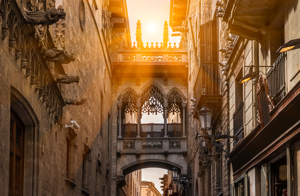 Quartier Gothique à barcelone