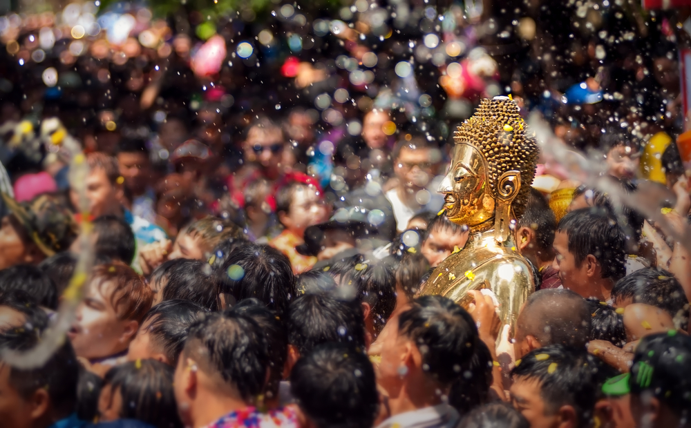 Songkran en thailande