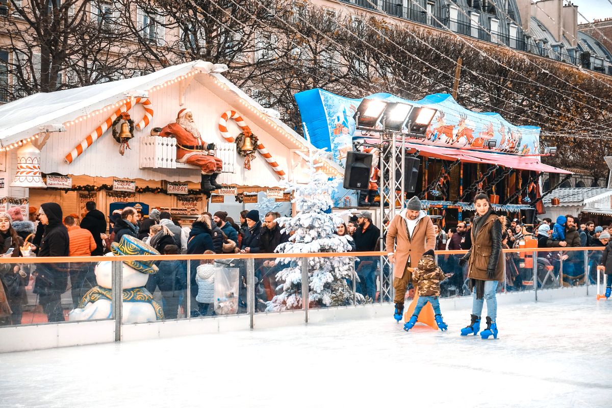 Patinoire noel paris