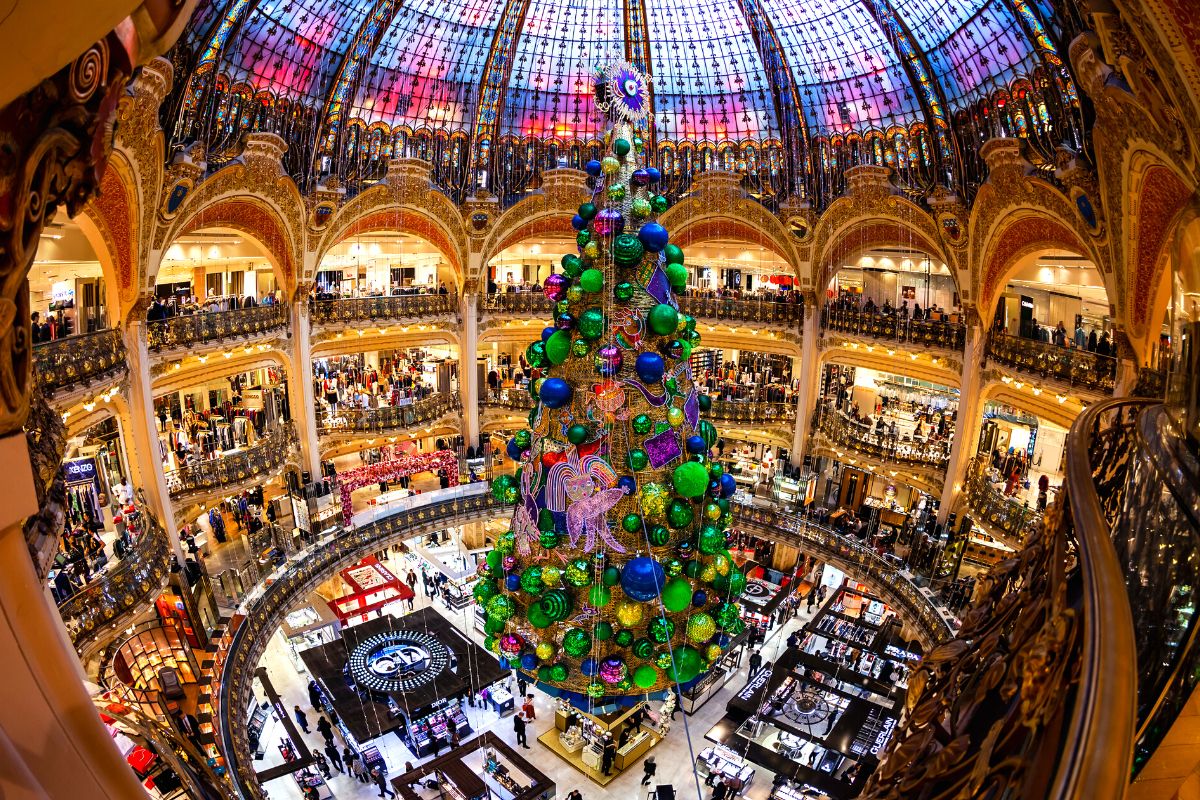 Galeries Lafayette Paris Noël