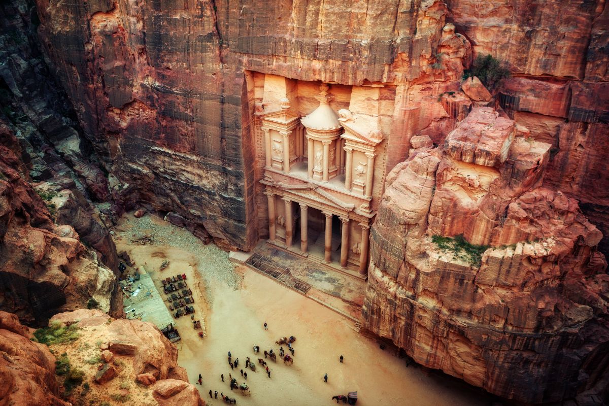 Petra site célèbre