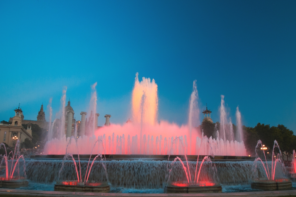 Fontaine magique