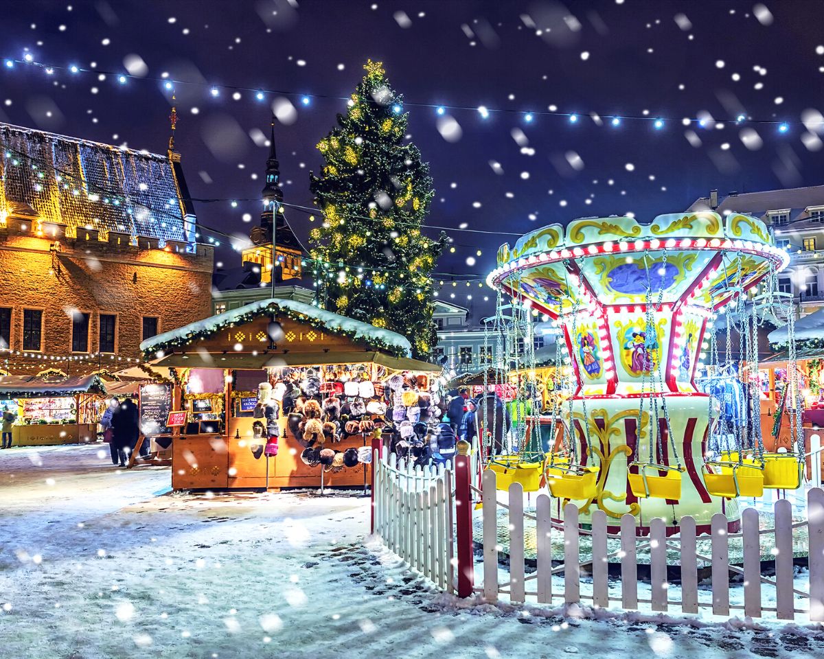 Marché de noel Tallinn