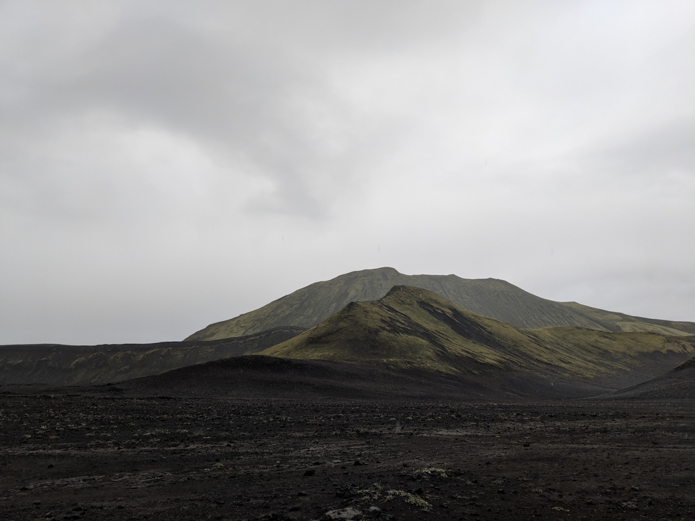 Randonnée sur un volcan en Islande
