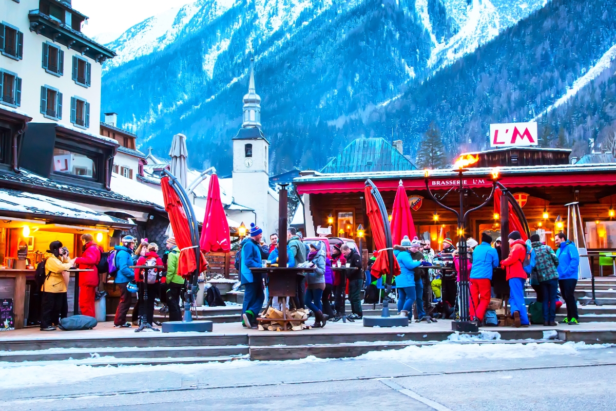 Chamonix après ski