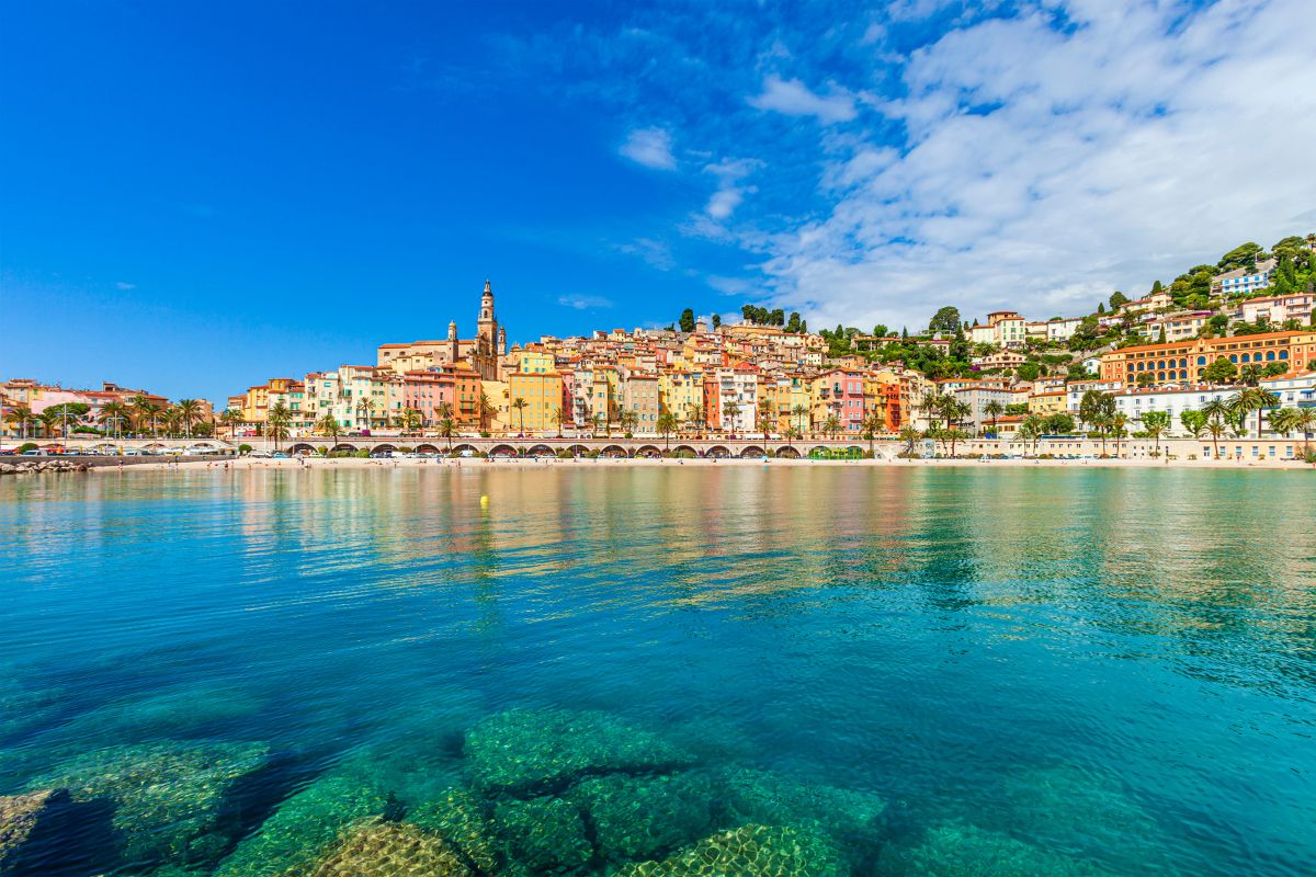 cote d'azur au mois de Mai