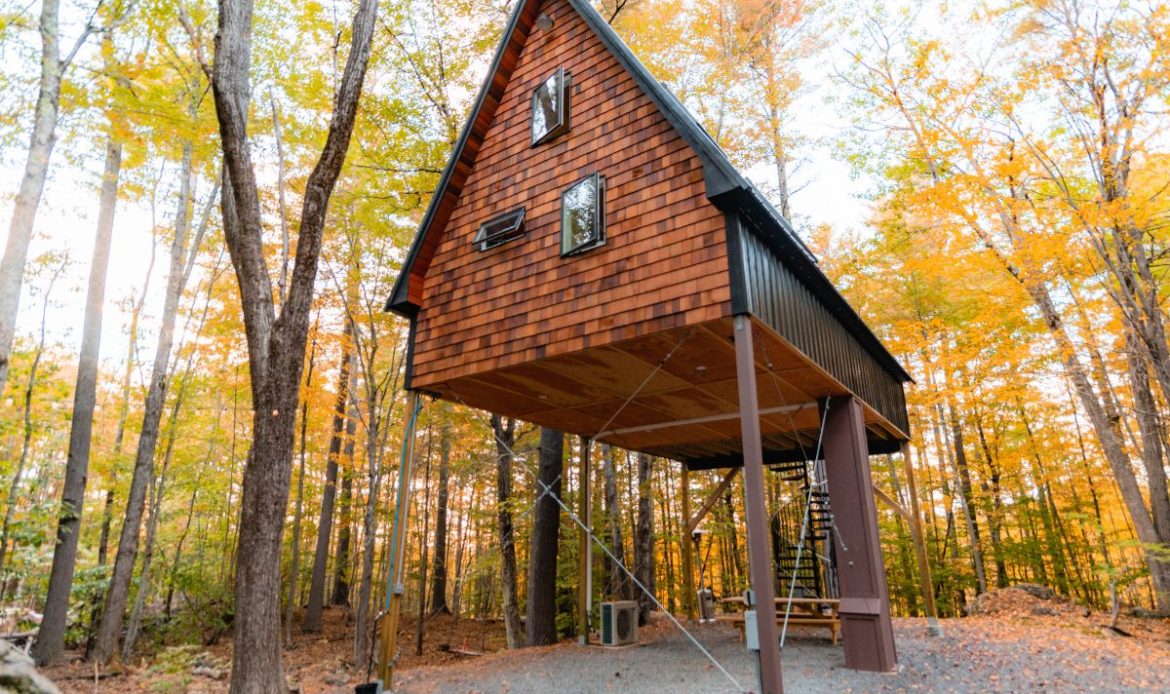 Cabane perchée