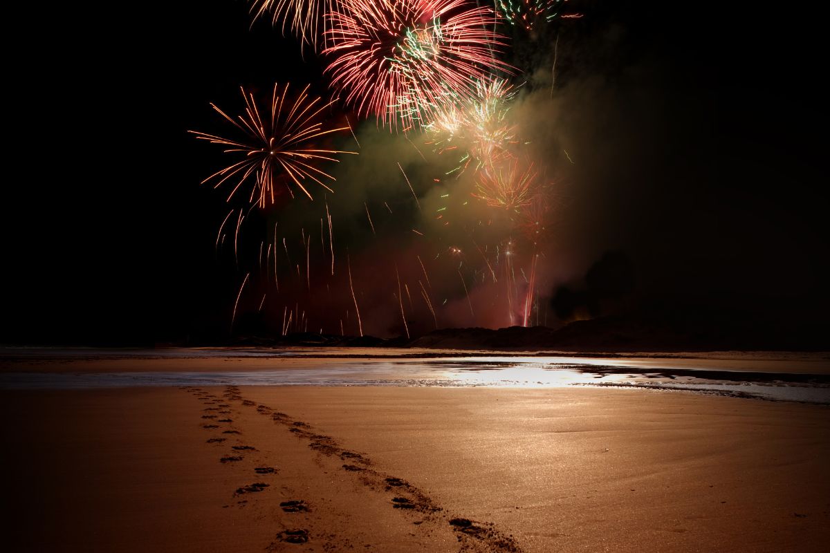 feu d'artifice de Cassis