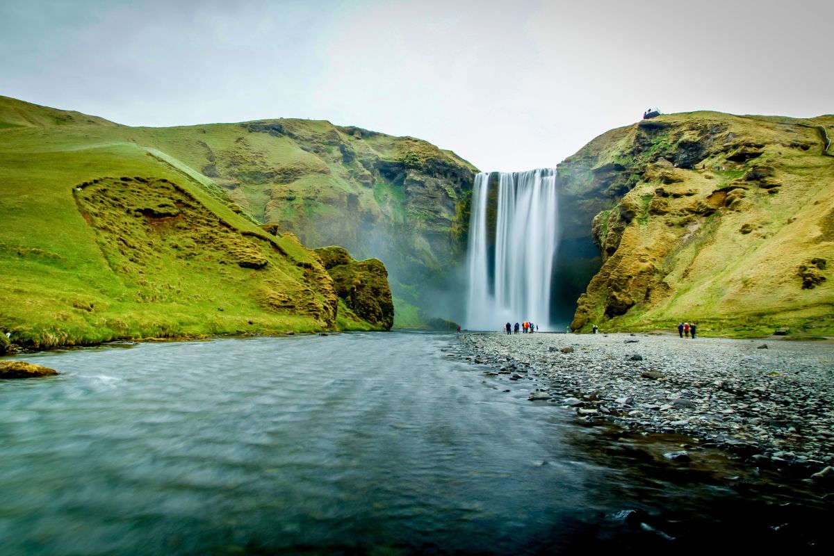 Cascade en Islande