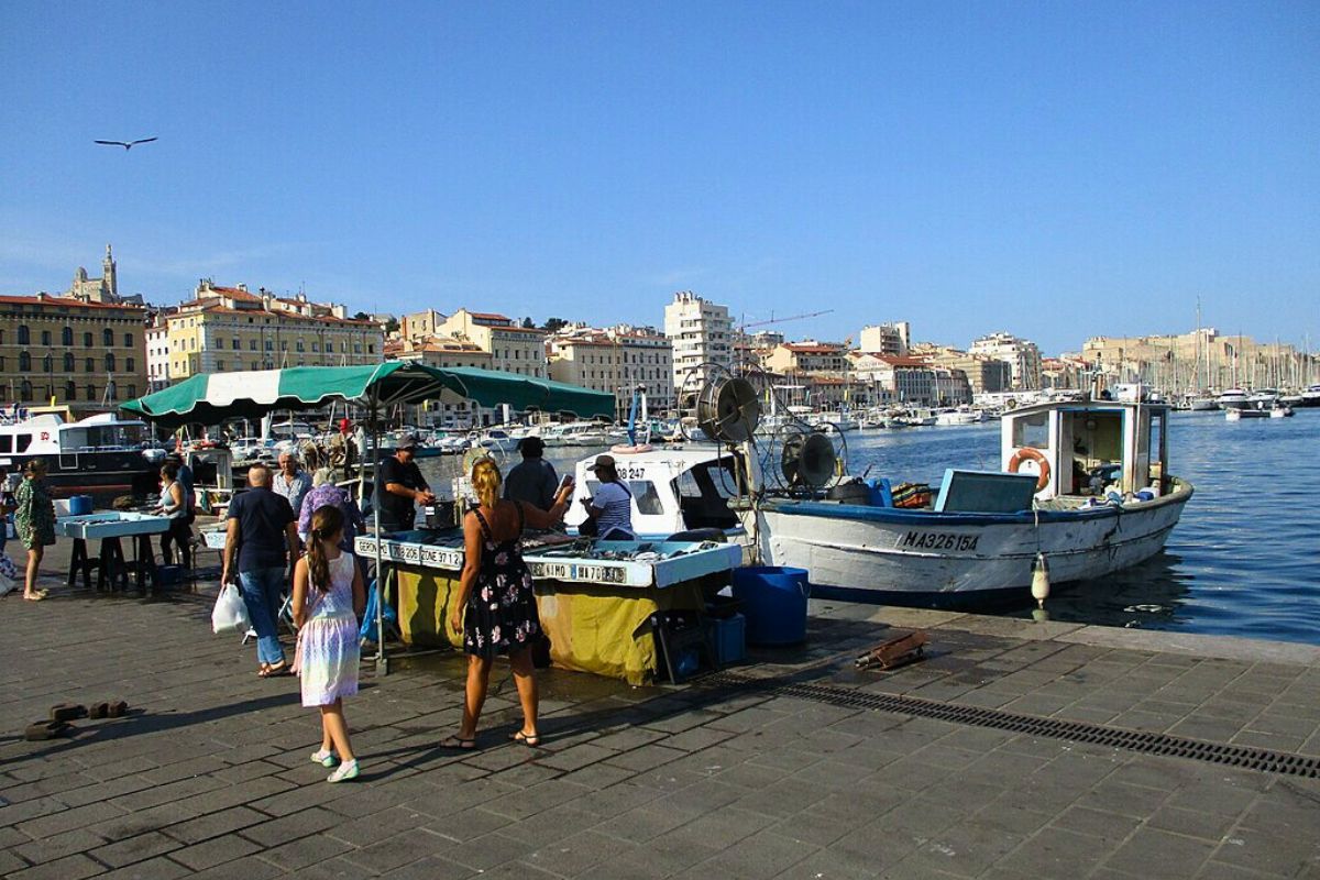 Marché aux poissons Marseille