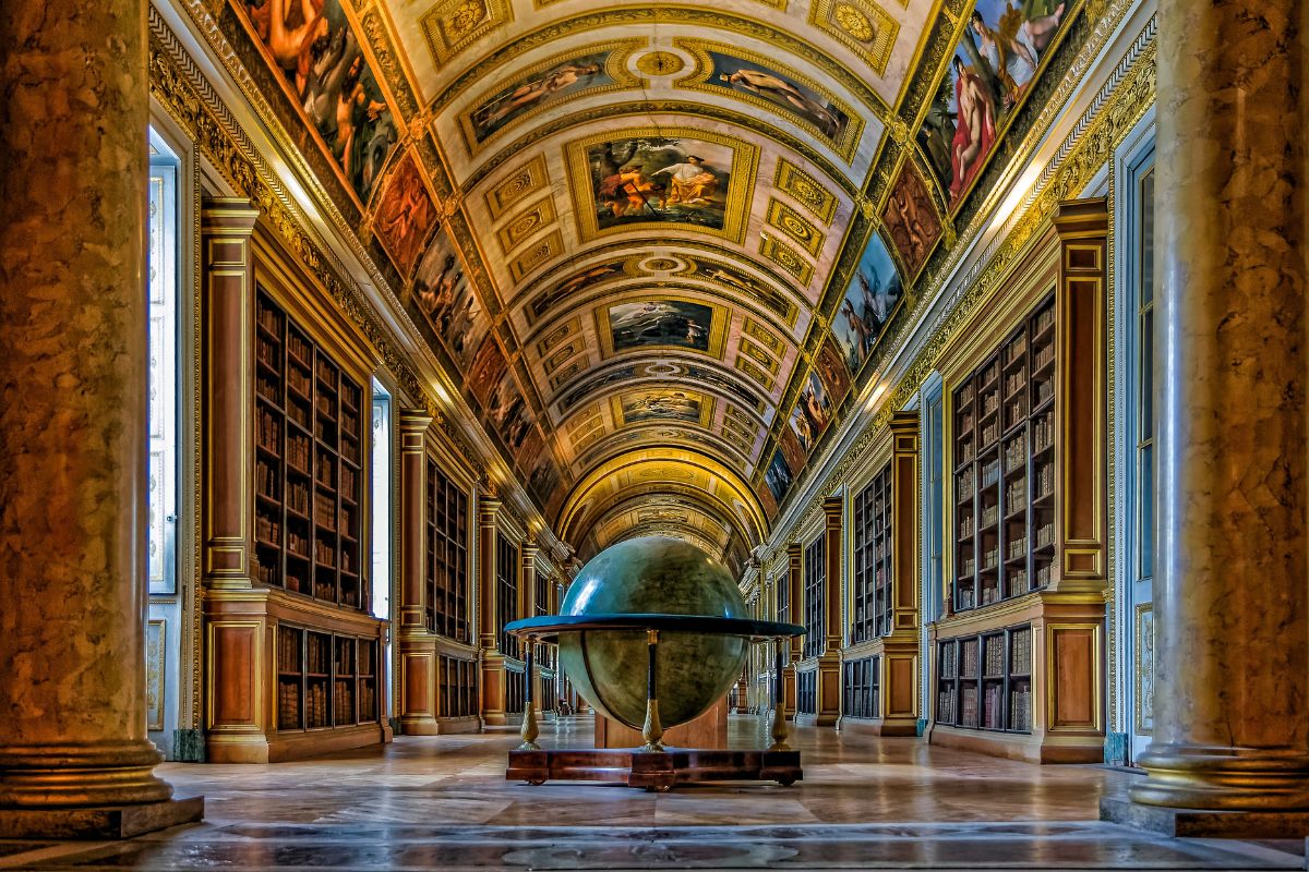 intérieur château de Fontainebleau