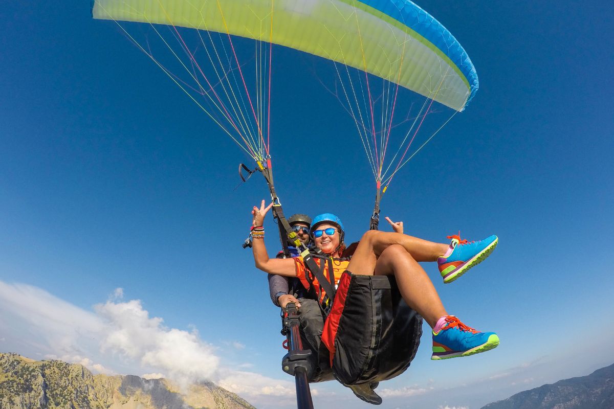 parapente dans les pyrénées