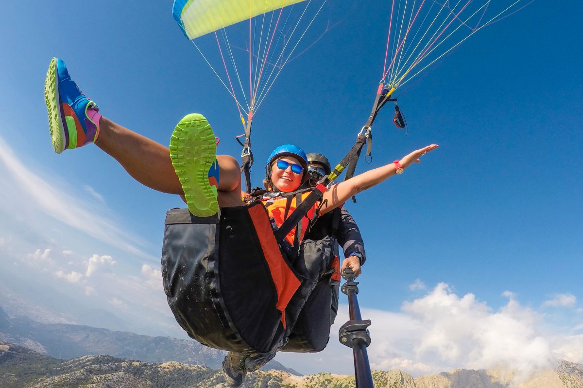 parapente dans les pyrénées