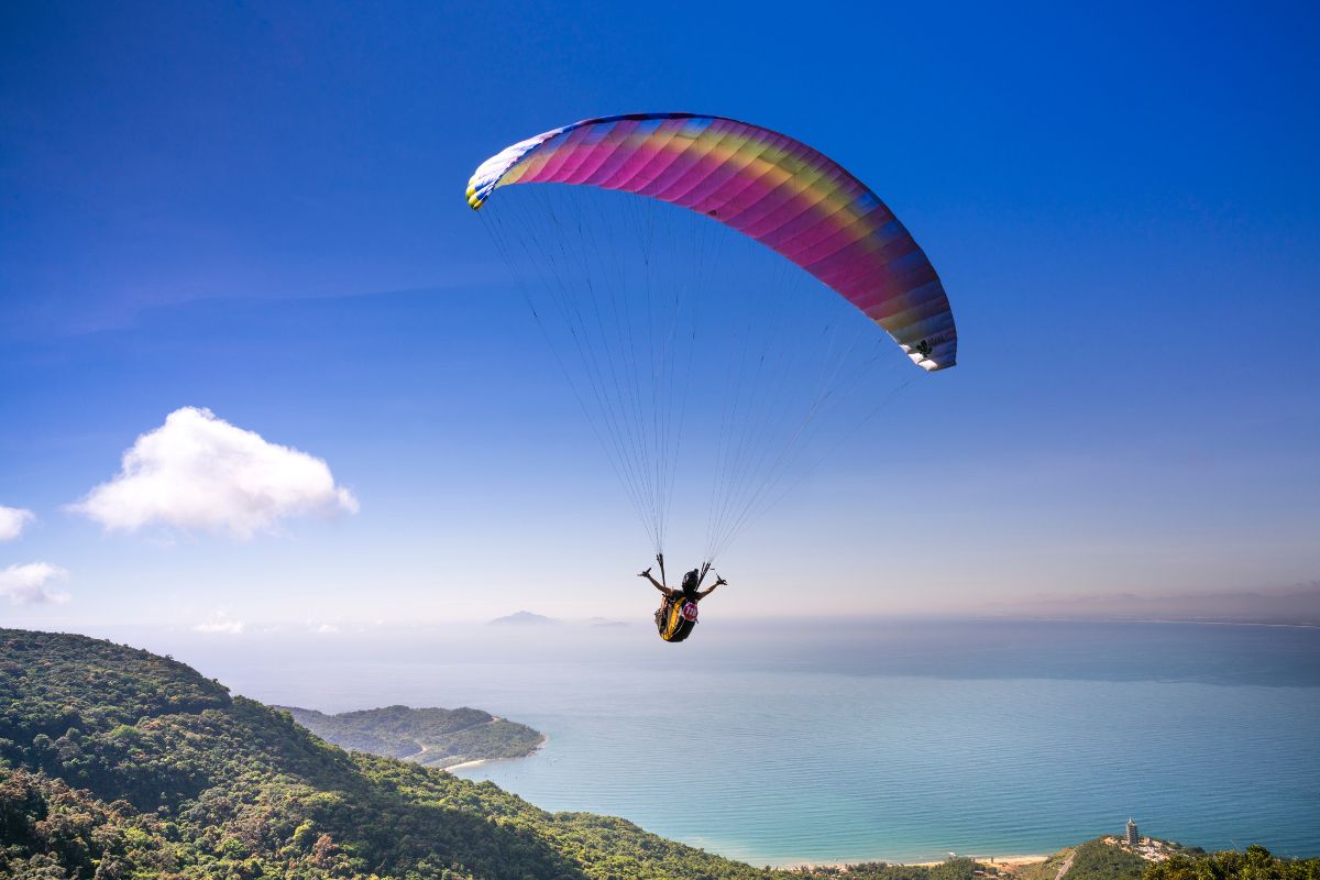 parapente dans les pyrénées