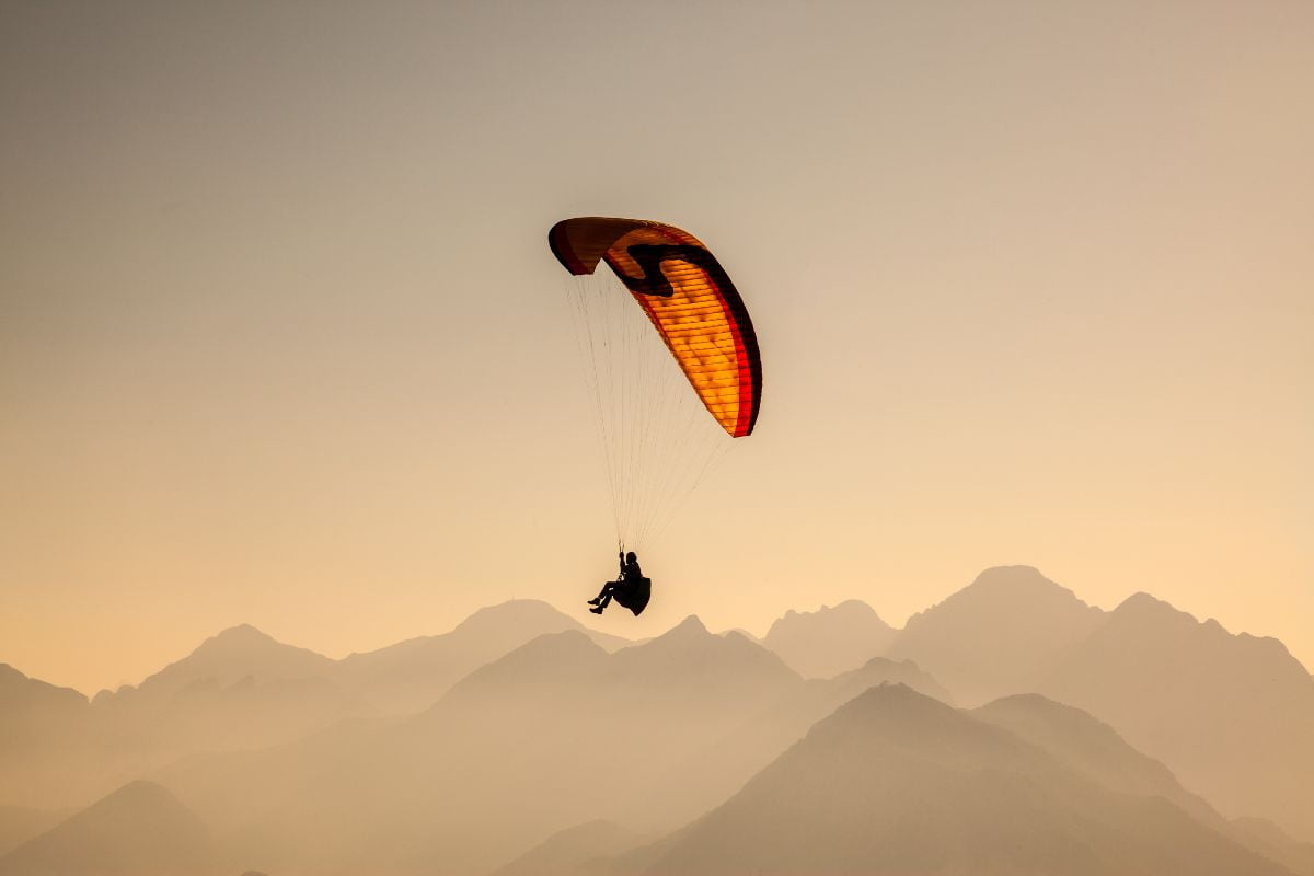 parapente dans les pyrénées