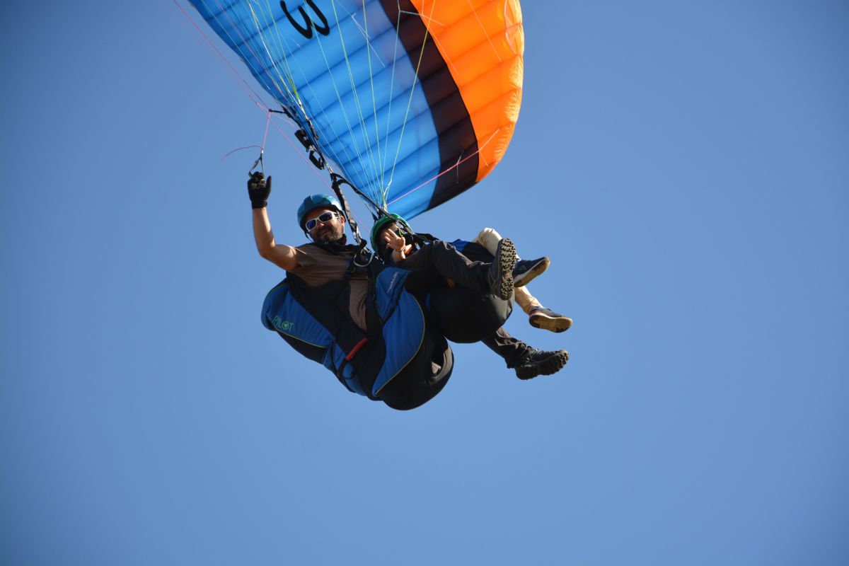 parapente dans les pyrénées