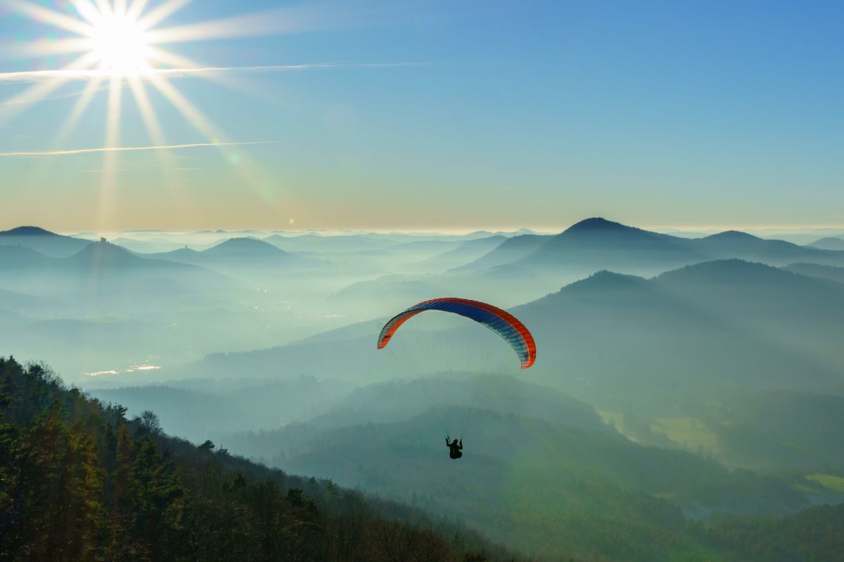 parapente dans les pyrénées