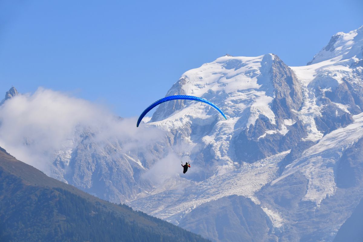 parapente dans les pyrénées