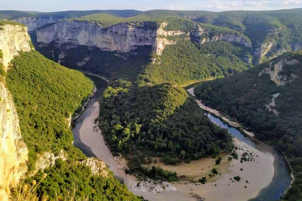 Les gorges de l’Ardèche