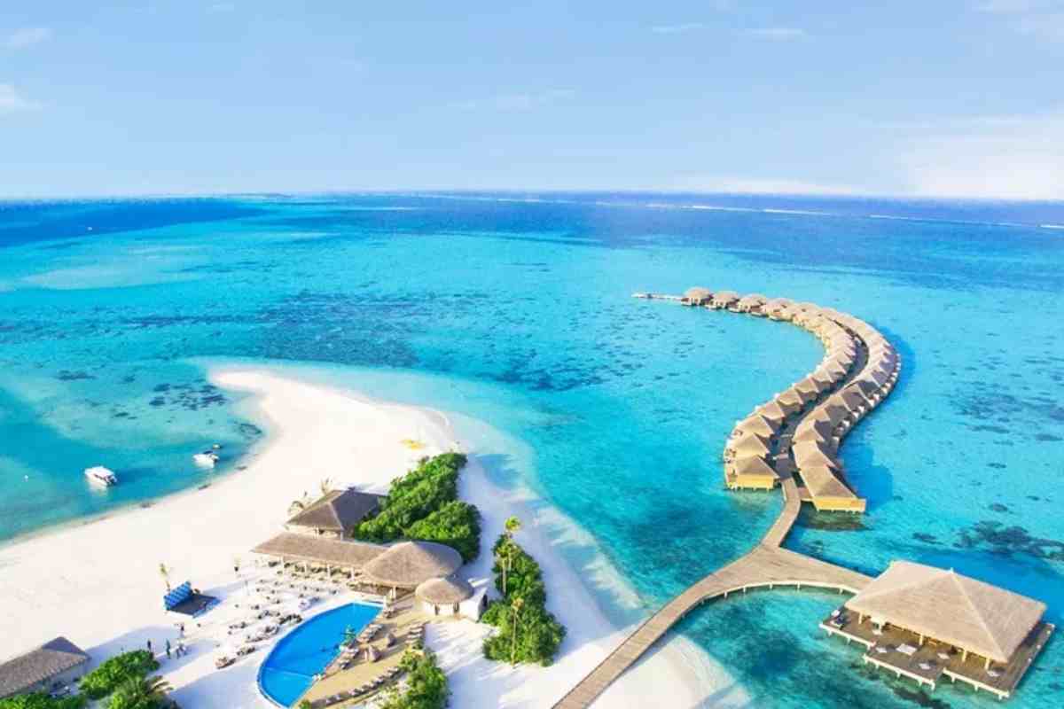 Hotel petit déjeuner aux Maldives